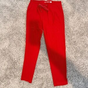 Betabrand Red Pants